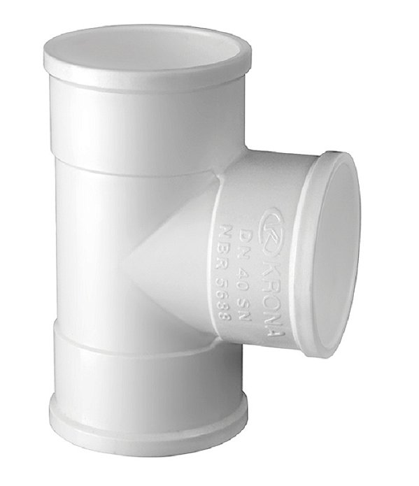 Te Esgoto 40X40MM Krona UN 0658