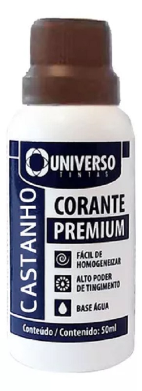 Corante Liquido 50ML Castanho Universo