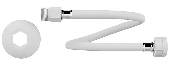Engate Flexivel PVC ALTA Pressao 1/2 X 40CM Censi 7121