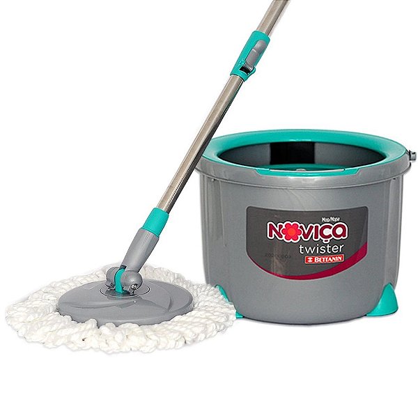 Mop Noviça Twister Balde 7 Litros Bettanin BT1902