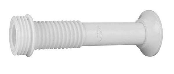 Tubo Ligaçao C/SPUD PVC Sanfonado Branco Censi 7290