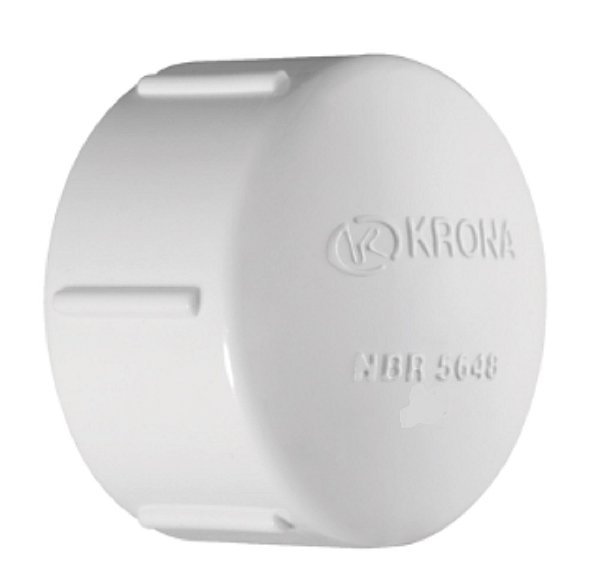 Cap Roscavel PVC Branca 1.1/2  Krona PCT 0223