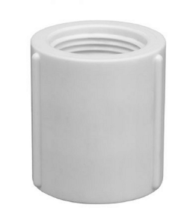 Luva Roscavel PVC Branca 3/4 Krona UN 0271