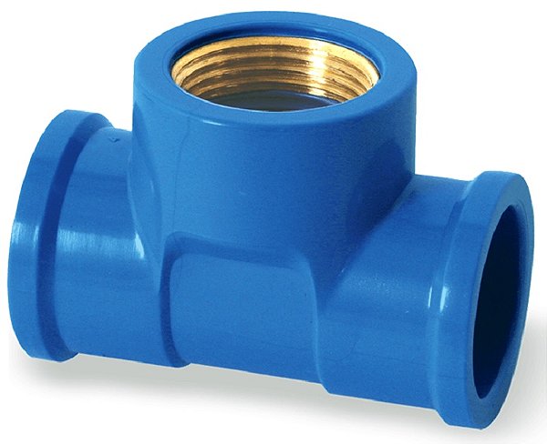 Te Azul SOLD C/BUCHA Latao 20MMX1/2 Krona UN 0504