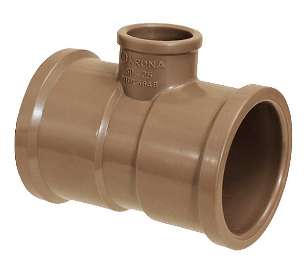 Te Reduçao Marrom 50X25MM Krona UN 0468