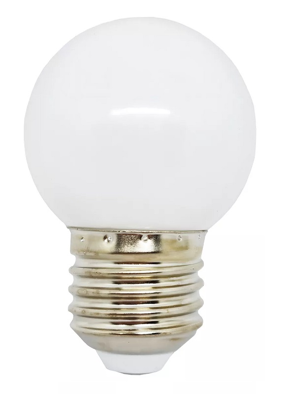 Lampada LED Bolinha Branca Bivolt 3W 6500K E-27 UP LED