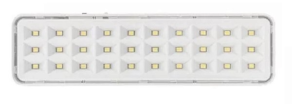 Luminaria Emergencia Recarregavel 30 LEDS UP LED