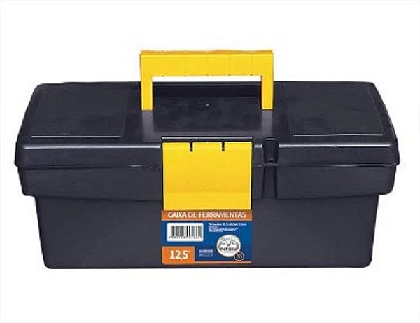 Caixa Ferramentas Plastica 12,5 POL Standard Metasul