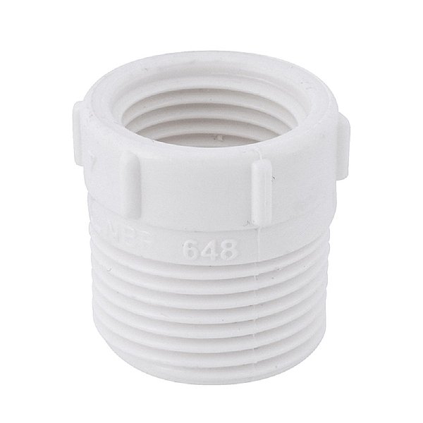Bucha Reduçao Roscavel Branca 3/4X1/2 Multilit UN 11.970