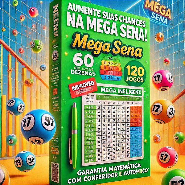 Planilha Mega Sena - Jogue com 10 Grupos de 9 Dezenas e Garantia