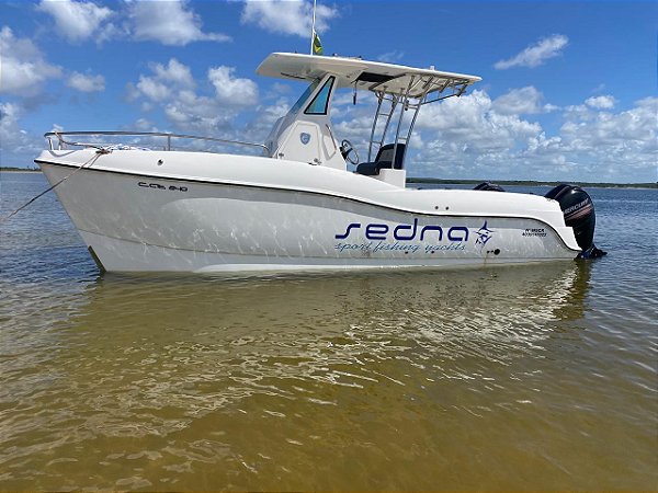 Lancha SEDNA 240 - 2x Mercury 150HP, 4 tempos (2016)
