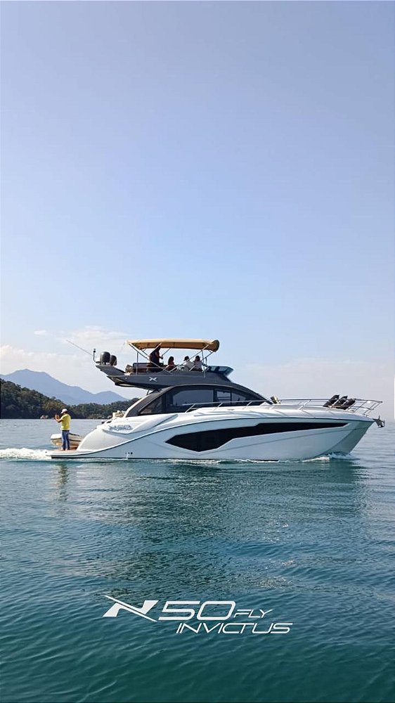Lancha: NX 50 FLY - 2X VOLVO IPS 700 550HP JOYSTICK (2023)