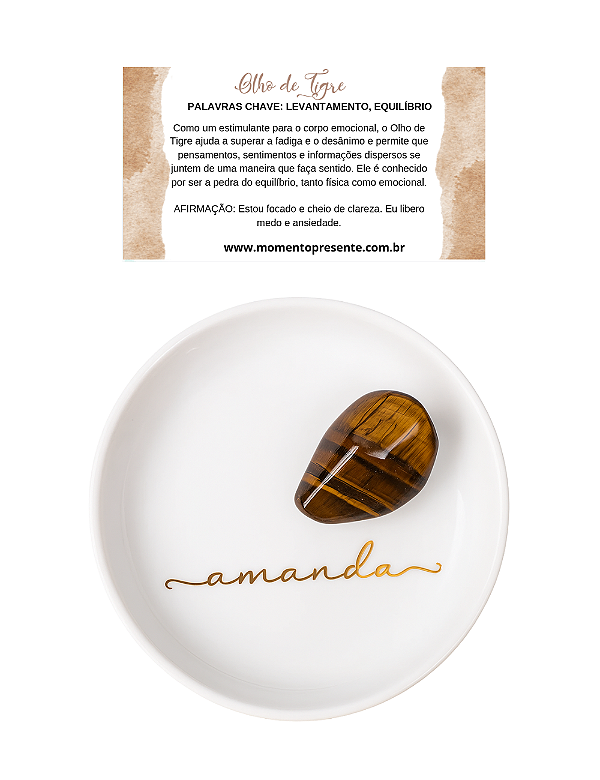 PORTA-JOIAS MEU CRISTAL - GIFT AVULSO OU NA CAIXA PERSONALIZADA