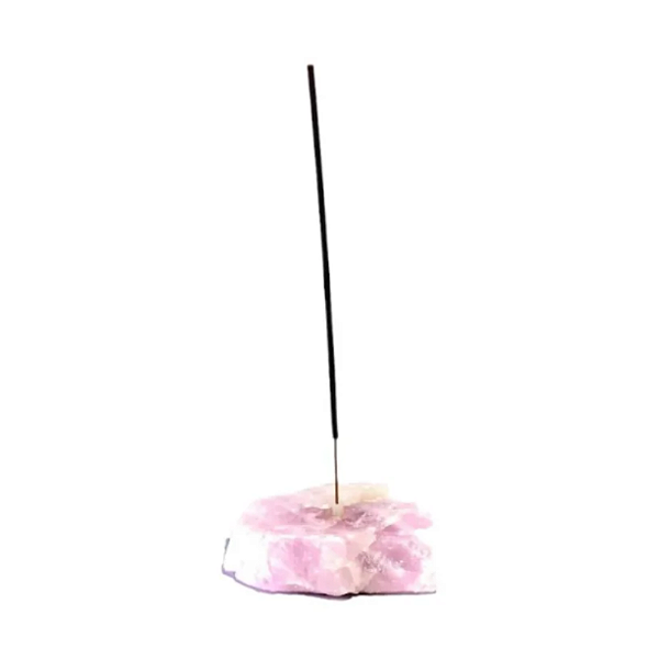 PORTA INCENSO QUARTZO ROSA - GIFT AVULSO OU NA CAIXA PERSONALIZADA