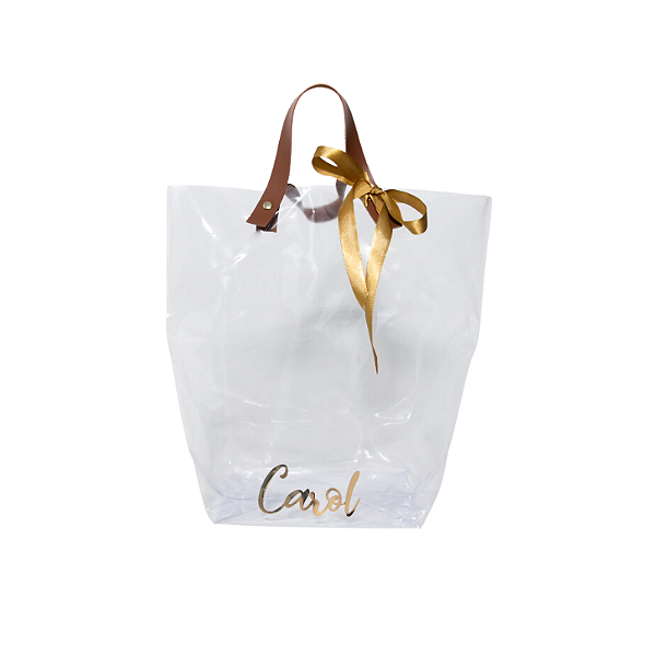 Bag Gift - Sacola Cristal Personalizada