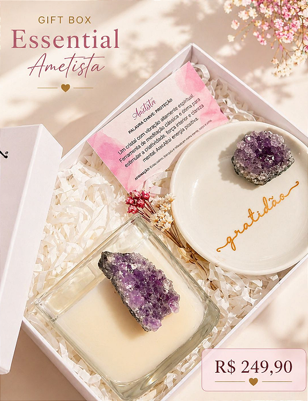 GIFT BOX ESSENTIAL AMETISTA