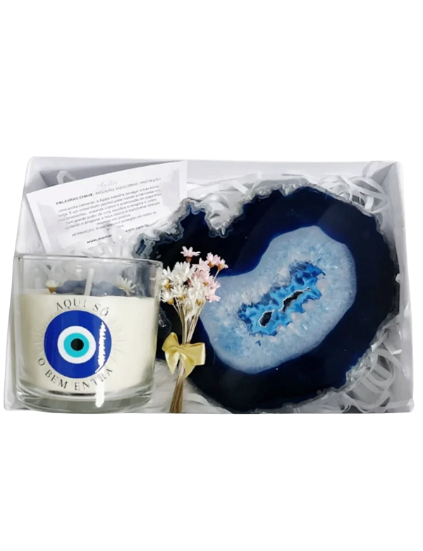 GIFT BOX AMULETO OLHO GREGO | COLEÇÃO SHANA TOVA