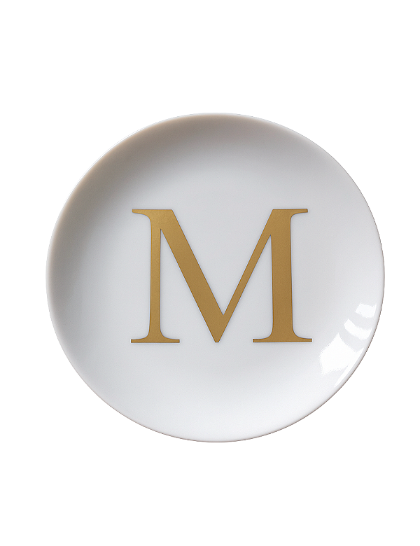 PORTA-JOIAS LETRA DOURADA - GIFT AVULSO OU NA CAIXA PERSONALIZADA