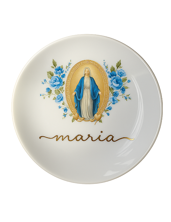 PORTA-JOIAS NOSSA SENHORA - GIFT AVULSO OU NA CAIXA PERSONALIZADA