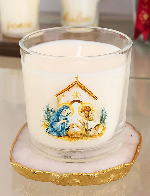 VELA ECOLÓGICA NOITE FELIZ | GIFT AVULSO OU NA CAIXA PERSONALIZADA