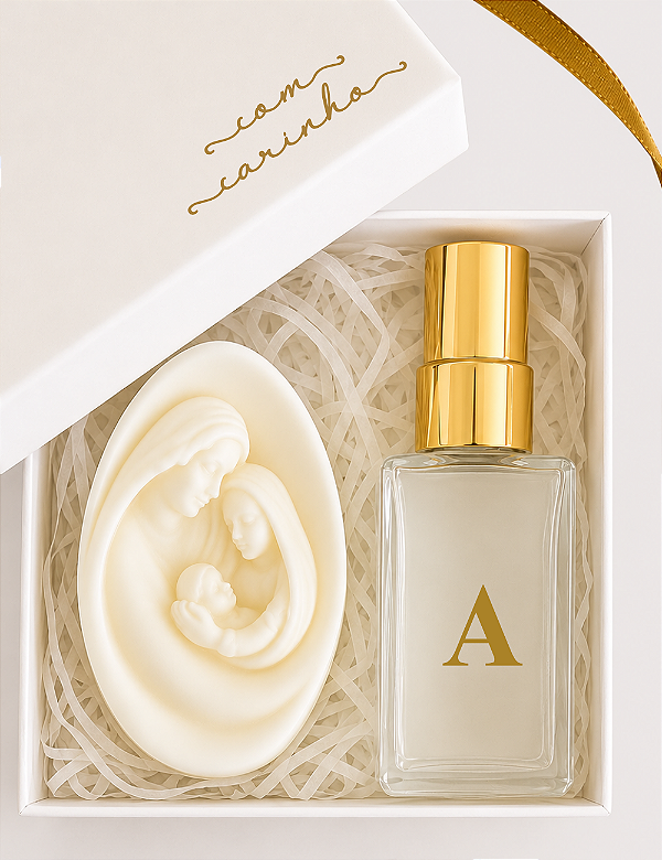 GIFT BOX VELA SAGRADA FAMILIA | PERSONALIZADO