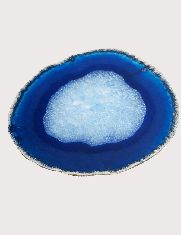 APARADOR EM ÁGATA COM BORDA NATURAL | GIFT AVULSO OU NA CAIXA PERSONALIZADA