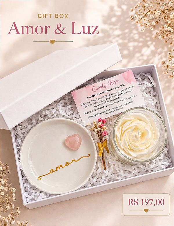 GIFT BOX AMOR E LUZ | COLEÇÃO DIA DAS MÃES