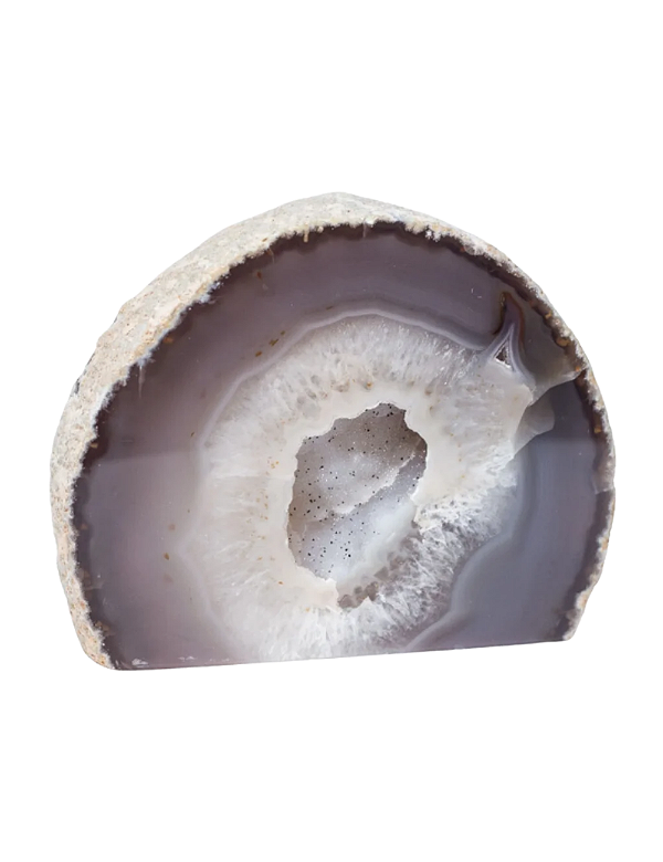 GEODO DE ÁGATA | PERSONALIZADO INICIAIS | PEDRA BRUTA | GIFT COLEÇÃO CRISTAIS NATURAIS