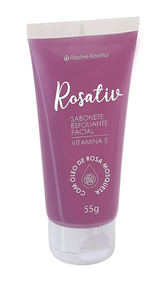 Rosativ - Gel Esfoliante Facial Com Rosa Mosqueta 60G