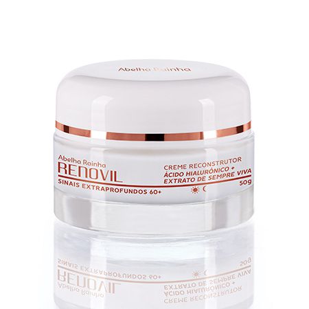Renovil – Creme Reconstrutor Ác. Hialurônico 60+ (Fps-30) Dia E Noite – 50G