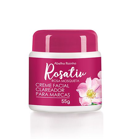 Rosativ - Creme Clareador Facial para Marcas - 55g