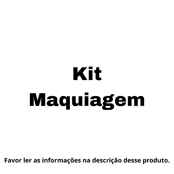 6197 - Kit Maquiagem - 3 Produtos de Maquiagem