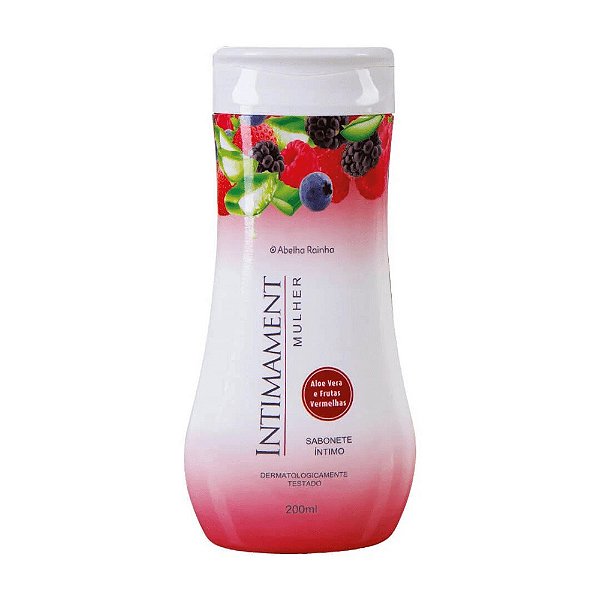 Intimament - Sabonete Íntimo Frutas Vermelhas E Áloe Vera - 200Ml