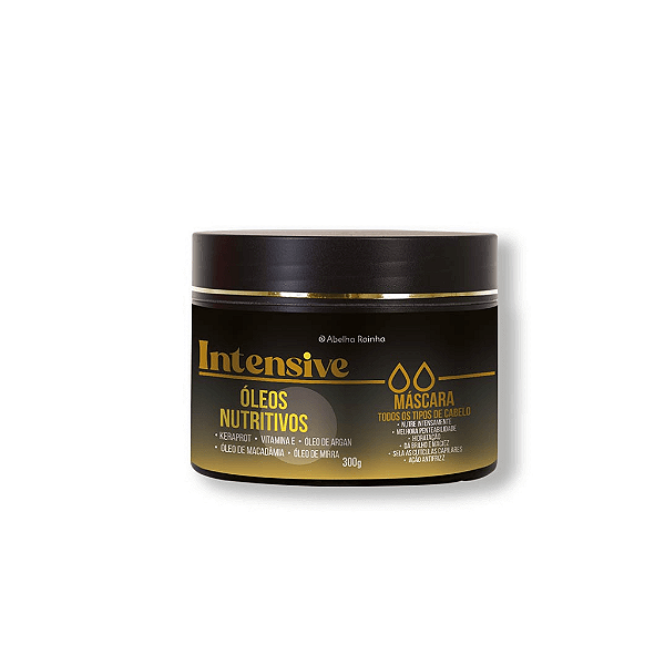 Intensive - Mascara Capilar Óleos Nutritivos - 300g