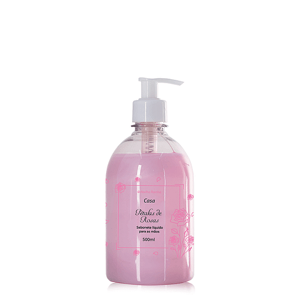 Casa - Sabonete Para as Mãos Pétalas de Rosas - 500ml