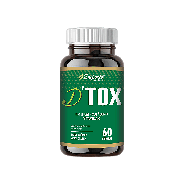 D-Tox - 500mg - 60 Cápsulas