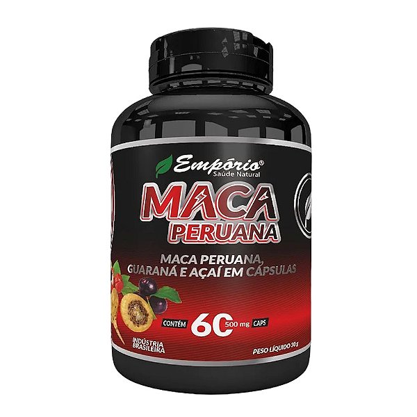 Maca Peruana - 500mg - 60 Cápsulas