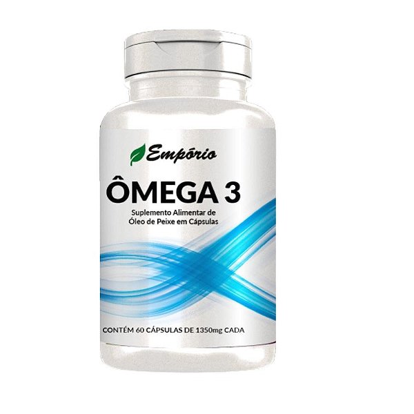 Ômega 3 - 1350mg - 60 Cápsulas