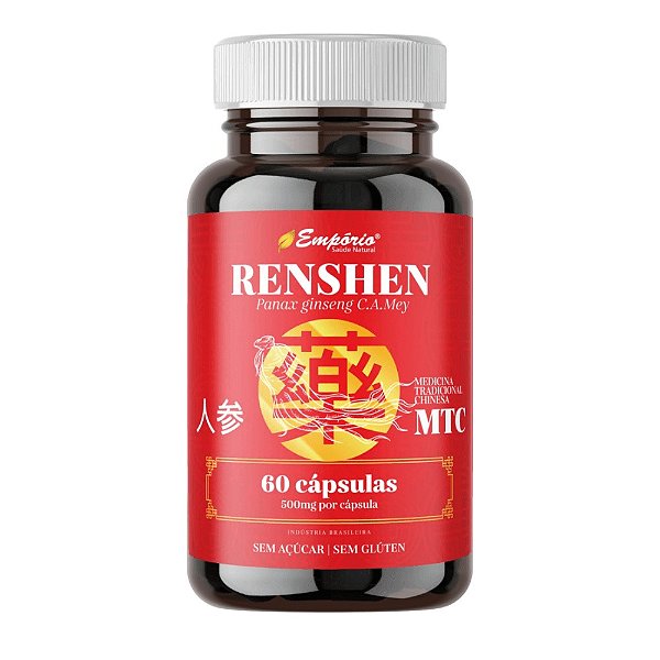 Mtc Ginseng - 500mg - 60 Cápsulas