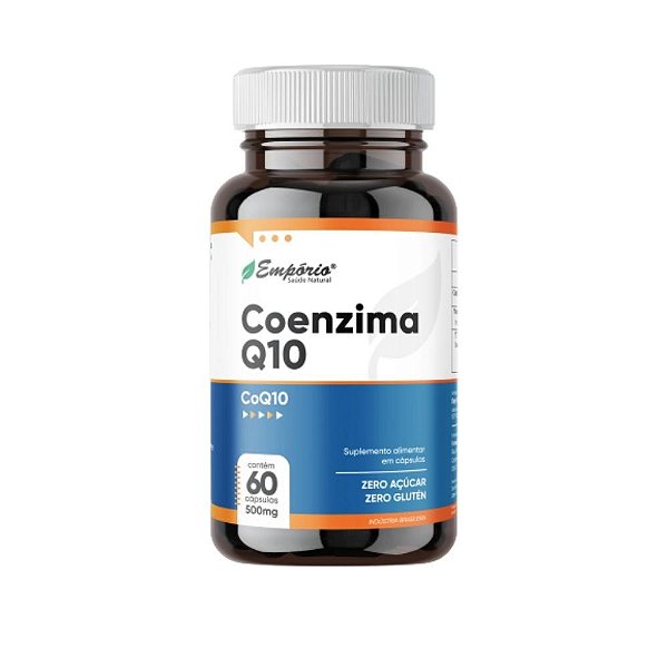 Coenzima Q10 - 500mg - 60 Cápsulas