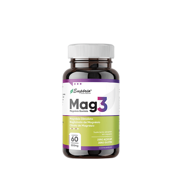 Mag3 - 550mg - 60 Cápsulas