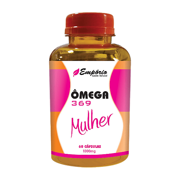 Ômega 369 Mulher - 1000g - 60 Cápsulas