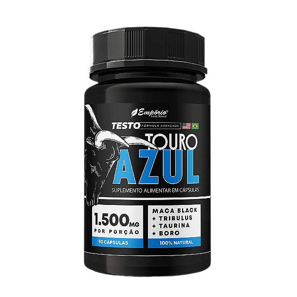 Touro Azul - 1500mg - 90 Cápsulas