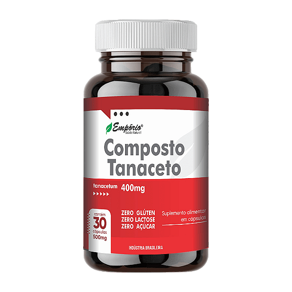 Composto Tanaceto - 500mg - 30 Cápsulas