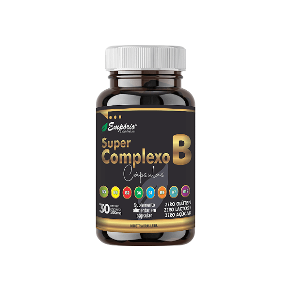 Super Complexo B - 500mg - 30 Cápsulas