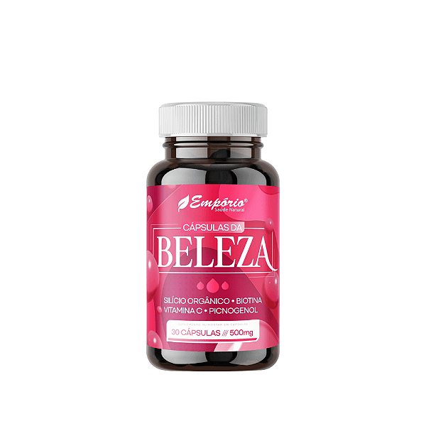Cápsula da Beleza - 500mg - 30 Cápsulas