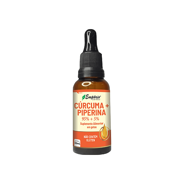 Cúrcuma 95% + Piperina 5% - 30ml