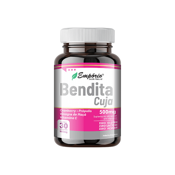 Bendita Cuja - 500mg - 30 Cápsulas