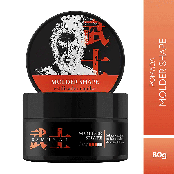 Samurai - Pomada Molder Shape - Caramelo - 80g