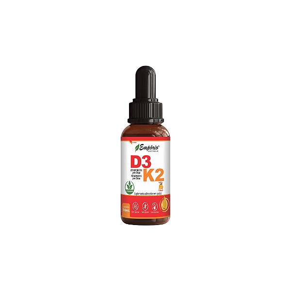 D3 + K2 - Sabor Laranja - 10ml